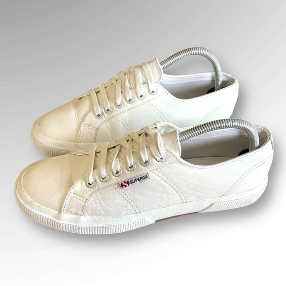 Superga leather Unisex Shoes. - Picture 3 of 8